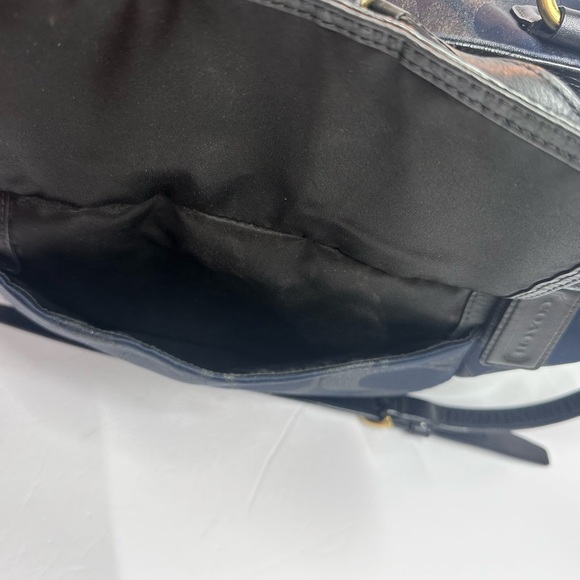 Coach Campbell Carryall Navy & Black - Picture 7 of 14
